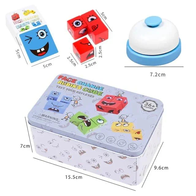 JUEGO DE MESA CAMBIA CARAS MONTESSORI