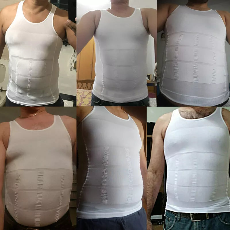 2 CAMISAS DE COMPRESIÓN PARA POSTURA MASCULINA